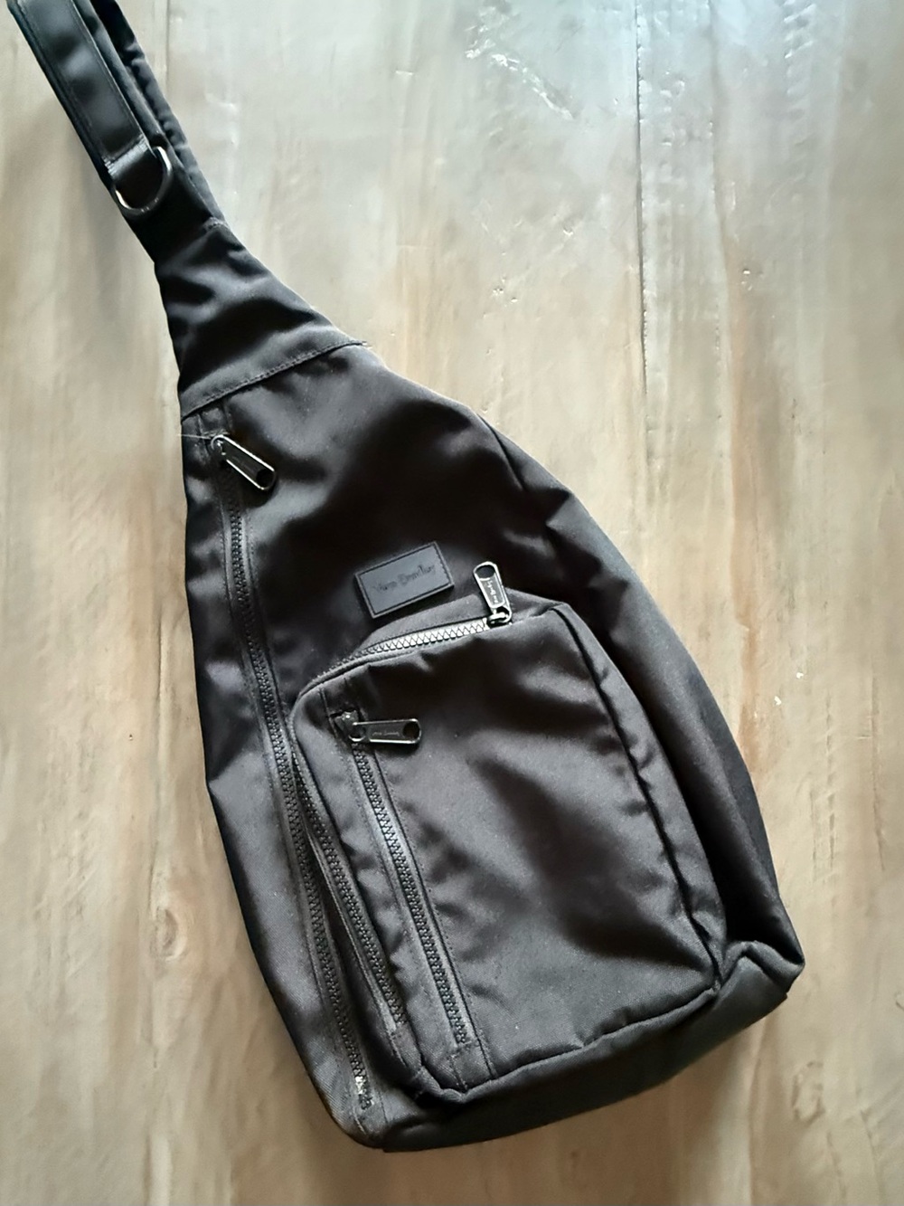 Vera Bradley Black Sling Shoulder Bag